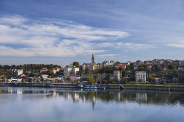 Belgrade view from Danube