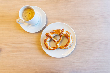 Tasty german Cookies Appetizing pretzels