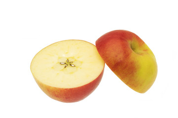 リンゴ　白抜き　ジャズアップル　ニュージーランド産