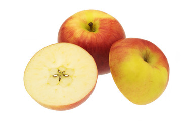リンゴ　白抜き　ジャズアップル　ニュージーランド産
