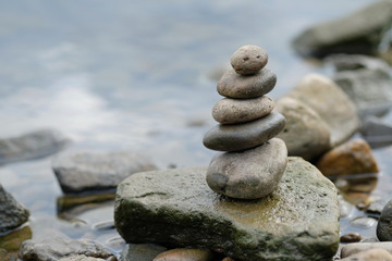 Steinhaufen - Entspannung