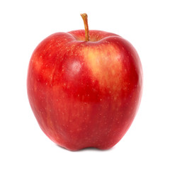 Red apple isolated on white background