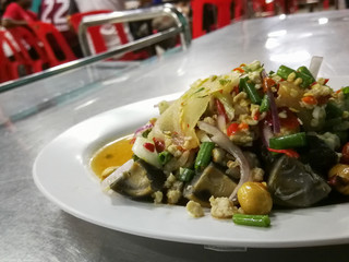 Preserved Egg Spicy Salad