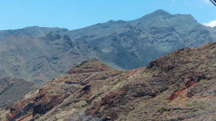 Fototapeta premium Volcanic Mountain Range