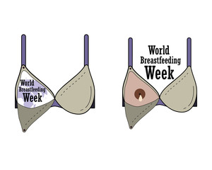 World Breastfeeding Week, breast-feeding bra