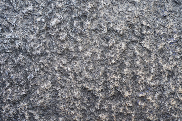 the texture of the old concrete slab