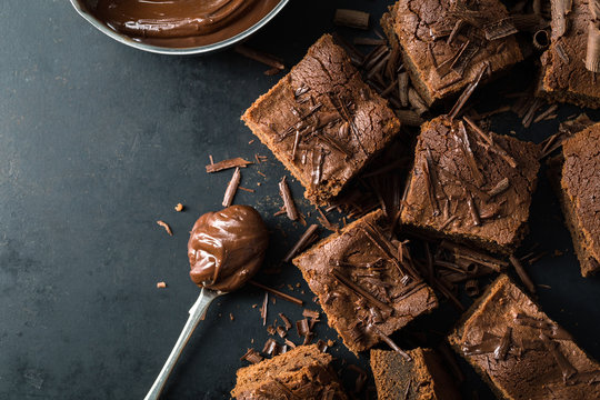 View From Above Tasty Chocolate Brownies