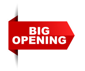 banner big opening