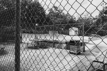 Skate Park BW