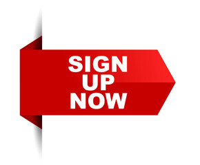 banner sign up now