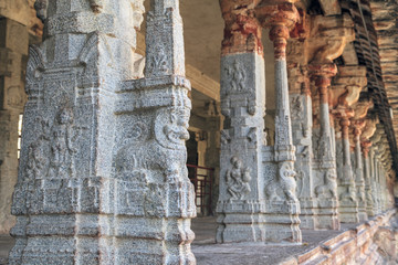 Karnataka, Hampi, India, ruins of the city of Vijayanagar