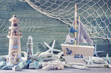 Marine life decoration