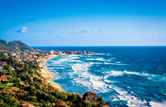 Acciaroli, the picturesque coastal town in Southern Italy