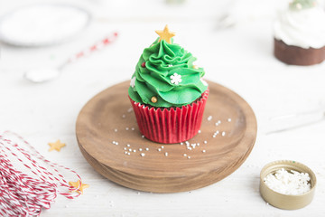 Cupcakes for christmas