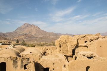 Ruins of Kharanaq near Yazd, Iran.