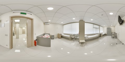 The room for rest is a newborn after childbirth with numerous beds and general supervision by...