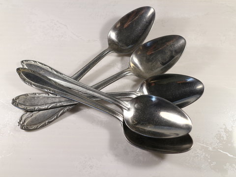 a few tablespoons on the table