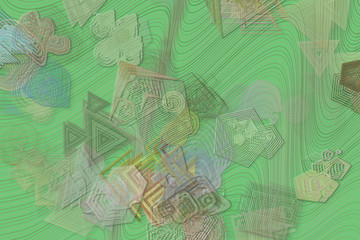 Abstract, decorative, illustrations, pattern for design texture & background.