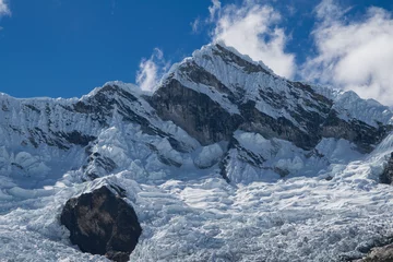 Foto op Plexiglas Alpamayo Alpamayo bij Cordillera Blanca (Peru)