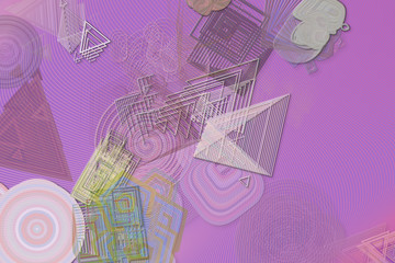 Fototapeta premium Abstract, decorative, illustrations, pattern for design texture & background.