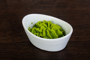 Spicy wasabi pasta