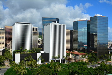 Obraz na płótnie Canvas Honolulu, Oahu, Hawaii