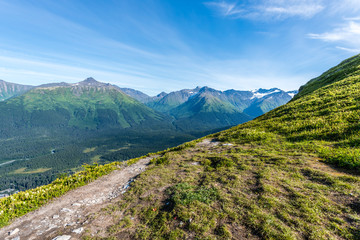 Alaska's Kenai Peninsula Mountain Hike