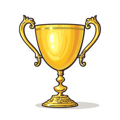Gold Trophy Cup