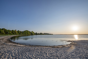 Sonnenuntergang an der Flensburger F&ouml;rde