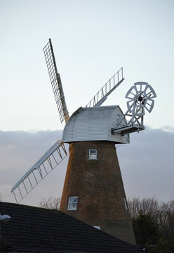 Traditional Windmill in the everning light