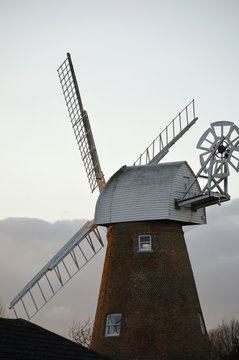 Traditional Windmill in the everning light