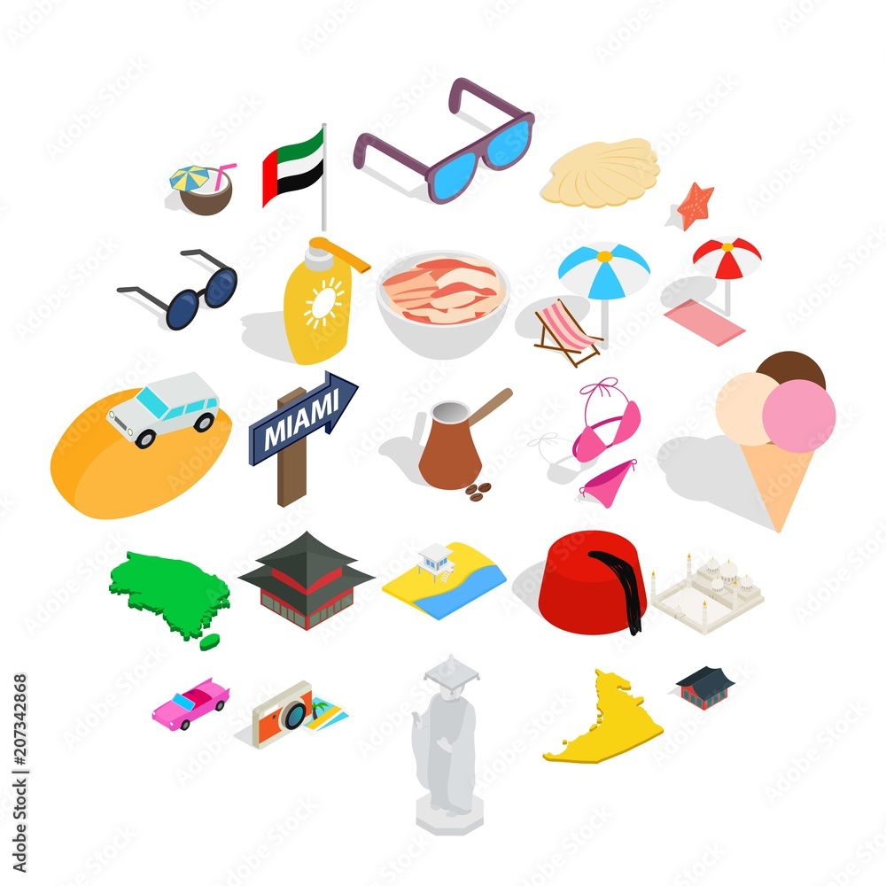 Poster social behavior icons set. isometric set of 25 social behavior vector icons for web isolated on whit