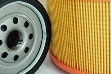 Conjunto de filtro de óleo e ar de carros - peças de manutenção