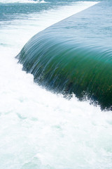 Niagara falls closeup