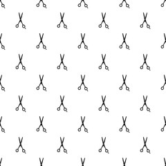 Scissors icon. Simple illustration of scissors vector icon for web