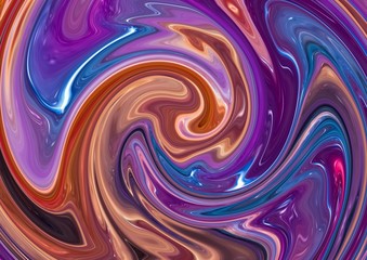 Fototapeta premium Creative vortex pattern background for labels, booklets, flyers and posters or covers. Good for any printed production, print on fabric, clothes and ceramic. Template for design products decoration.