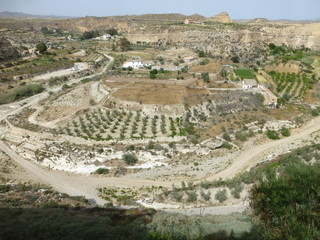 Sorbas, pueblo español de la provincia de Almería, Andalucía. (España)