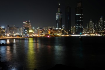 Fototapeta na wymiar 釜山の夜景