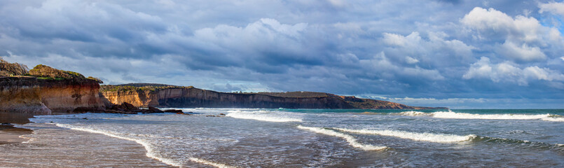 Anglesea beach in Victoria Australia panorama