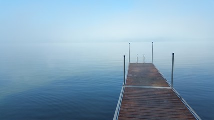 Lake and dock
