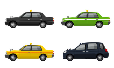 タクシー素材セット © ケイーゴ・K