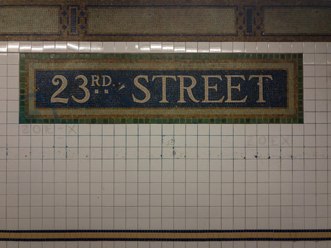 23rd Street Subway Station - NYC