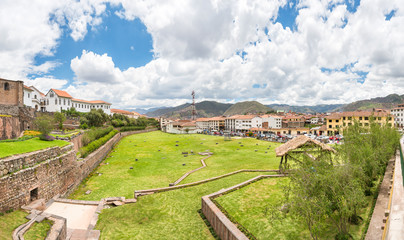 Fototapeta na wymiar Cusco's Historic Centre, in Peru
