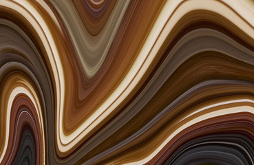 Fototapety  Colorful marble surface. Brown marble pattern of the blend of curves. Abstract background