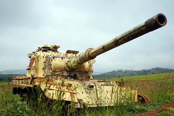 Old american tank