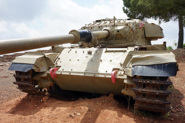 Old american tank