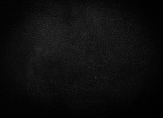 Obraz premium Black leather texture background