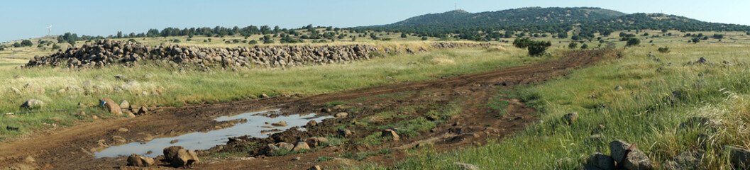 Pool on the road