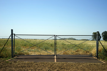 Gate of farm