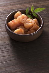 辛子明太子の切れ子